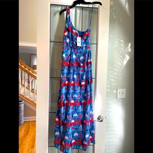 NWT Vineyard Vines one shoulder dress, size 4